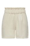 JDY - Shorts - JDY Divya Life Hw Paperbag Shorts - Sandshell