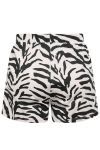 JDY - Shorts - JDY Bibi Shorts - Cloud Dancer/Black Zebra
