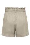 JDY - Shorts - JDY Say MW Linen Shorts WNM - Oatmeal