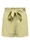 JDY - Shorts - JDY Say MW Linen Shorts - Straw