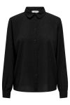 JDY - Skjorte - JDY Brooke L/S Foil  Shirt - Black