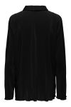 JDY - Skjorte - JDY Cita L/S Long Pleat Shirt - Black