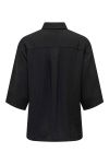 JDY - Skjorte - JDY Divya 3/4 Loose Shirt - Black