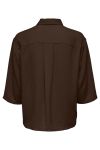 JDY - Skjorte - JDY Divya 3/4 Loose Shirt - Demitasse