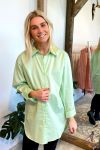JDY - Skjorte - Mio L/S Long Shirt - Pastel Green