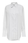 JDY - Skjorte - Mio L/S Long Shirt - White