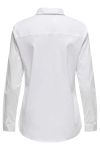 JDY - Skjorte - Jdy Mio L/S Studs Shirt - White
