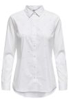 JDY - Skjorte - Jdy Mio L/S Studs Shirt - White