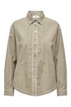 JDY - Skjorte - JDY Nevaeh L/S Front Pocket Shirt - Tigers Eye