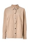 JDY - Skjorte - Shiraz L/S Long Shirt - Simply Taupe