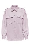 JDY - Skjorte - Ulla L/S Shacket - Lavender Frost