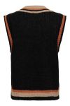 JDY - Strik - JDY Justy V-Neck Colorblock Vest - Black