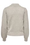 JDY - Strik - JDY Rue LS Pullover KNT - Chateau Gray