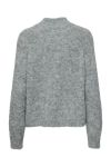 JDY - Strik - JDY Zoey Life L/S Hn Raglan Pul Knt - Light Grey Melange