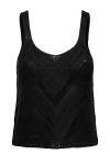 JDY - Top - JDY Sun Tank Top - Black