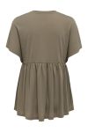 JDY - Top - Urban Gabriella SS Top - Toasted Coconut