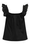 JDY - Top - JDY Vanja Life S/L Mix Top - Black