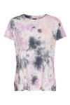 JDY - T-shirt - Coco Life SS Tie Dye Top - Cloud Dancer/Random Tie