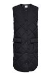 JDY - Vest - Diana Augusta Quilt Waistcoat - Black