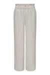 JDY - Bukser - Divya Life Hw Striped Wide Pants - Chateau Gray