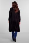 Pieces - Strik - PC Jennifer LS Long Knit Cardigan - Black