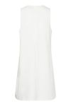 Pieces - Kjole - Josella SL O-Neck Short Dress - Bright White