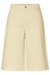 Pieces - Shorts - Sky MW Denim Jorts - French Vanilla