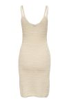 JDY - Kjole - Tropica S/L V-Neck Dress - Birch