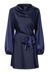 YAS - Kjole - Thea LS Dress - Evening Blue (Levering midt juli)