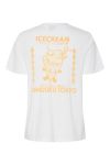 Pieces - T-shirt - Funsun Ss Printed T-Shirt - Bright White