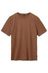 H2O - T-shirt - Select Kap Dan Tee Print - Coffee/White (Levering midt december)