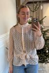 Continue - Bluse - Karina Lace - Nougat