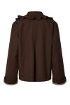 YAS -  Jakke - Elsia LS Short Trenchcoat - Coffee Bean (Levering midt juli)