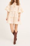 A-View - Kjole - Kabrina Dress - Pale yellow (Levering midt maj)