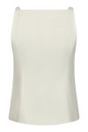Neo Noir - Top - Kylie Structure Waistcoat - Off White (Levering midt april)