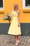 Loved by Lykke - Kjole - Lace It Dress - Yellow 