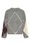 Noella - Strik - Lai Knit - Medium Grey Melange