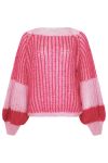 Noella - Strik - Liana Knit Sweater - Pink Bubblegum