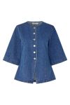 Global Funk - Bluse - Lila-G - Vintage blue Wash