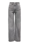 JDY - Jeans - Felina-Fina HW Wide - Light Grey Denim