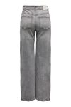 JDY - Jeans - Felina-Fina HW Wide - Light Grey Denim