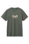 H2O - T-shirt - Basic Logo Tee - Anthracite