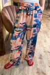 Loved by Lykke - Bukser - Paint Pant - Rose Print