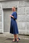 Loved by Lykke - Kjole - Nova SS Dress - Navy Glitter