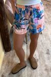 Loved by Lykke - Shorts - Paint Shorts - Rose Print