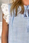 Loved by Lykke - Top - Heaven Top - Blue Stripe 