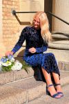 Loved by Lykke - Kjole - Karina Dress - Blue Flower