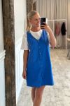 Loved by Lykke - Kjole - Ly All Day Spencer Dress - Denim Blue
