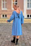 Loved by Lykke - Kjole - Luna Dress - Mid Vintage Blue