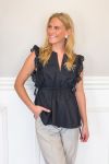 Loved by Lykke - Top - Lace it Top - Black 